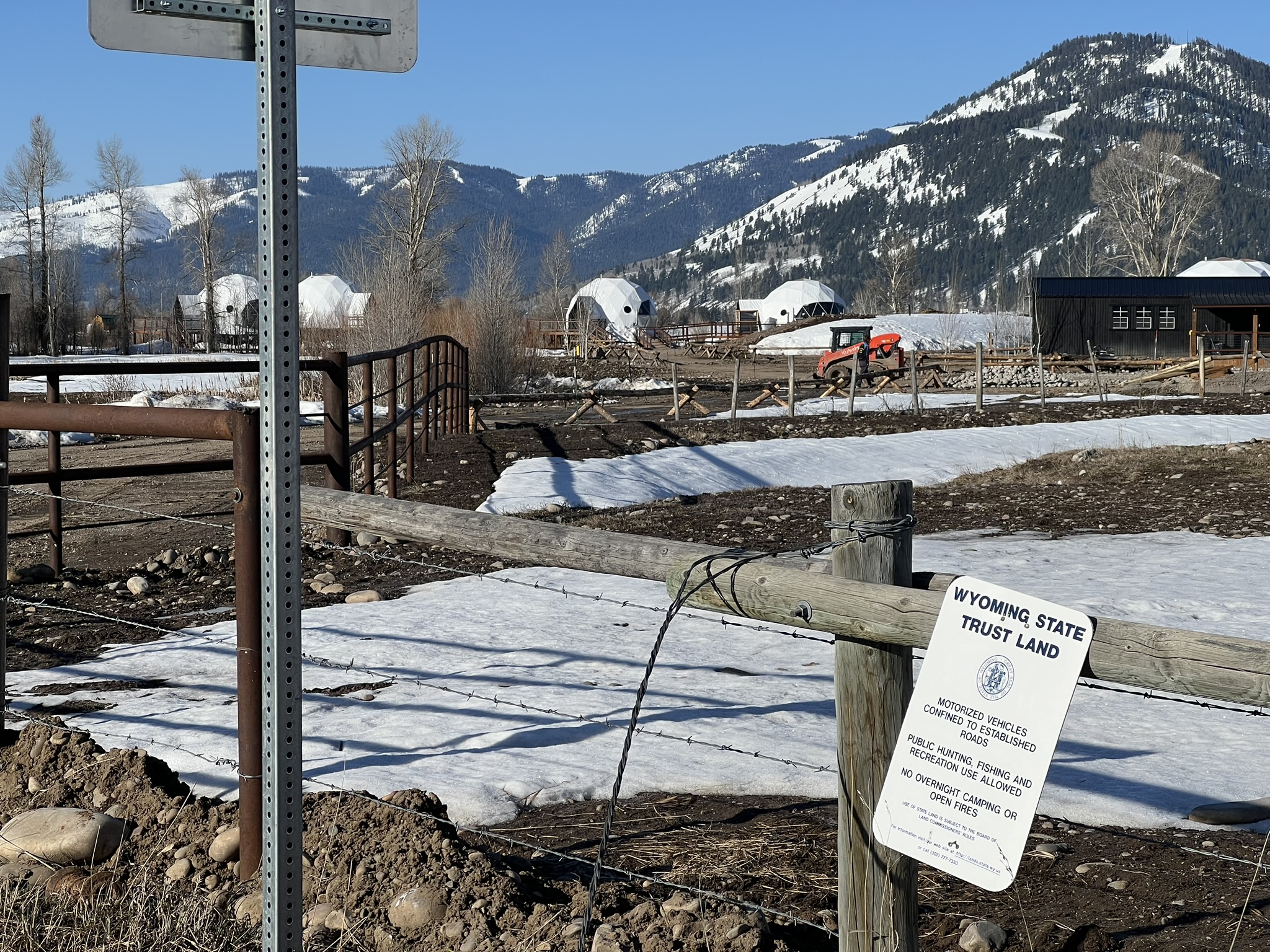 Teton Village Parcel with glamping geodesic domes